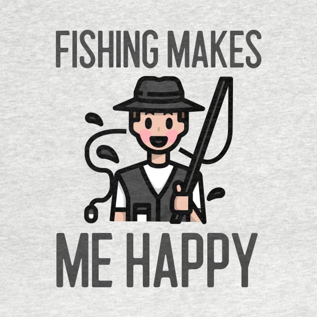 Fishing Makes Me Happy by Jitesh Kundra